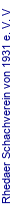 Rhedaer Schachverein von 1931 e. V. V